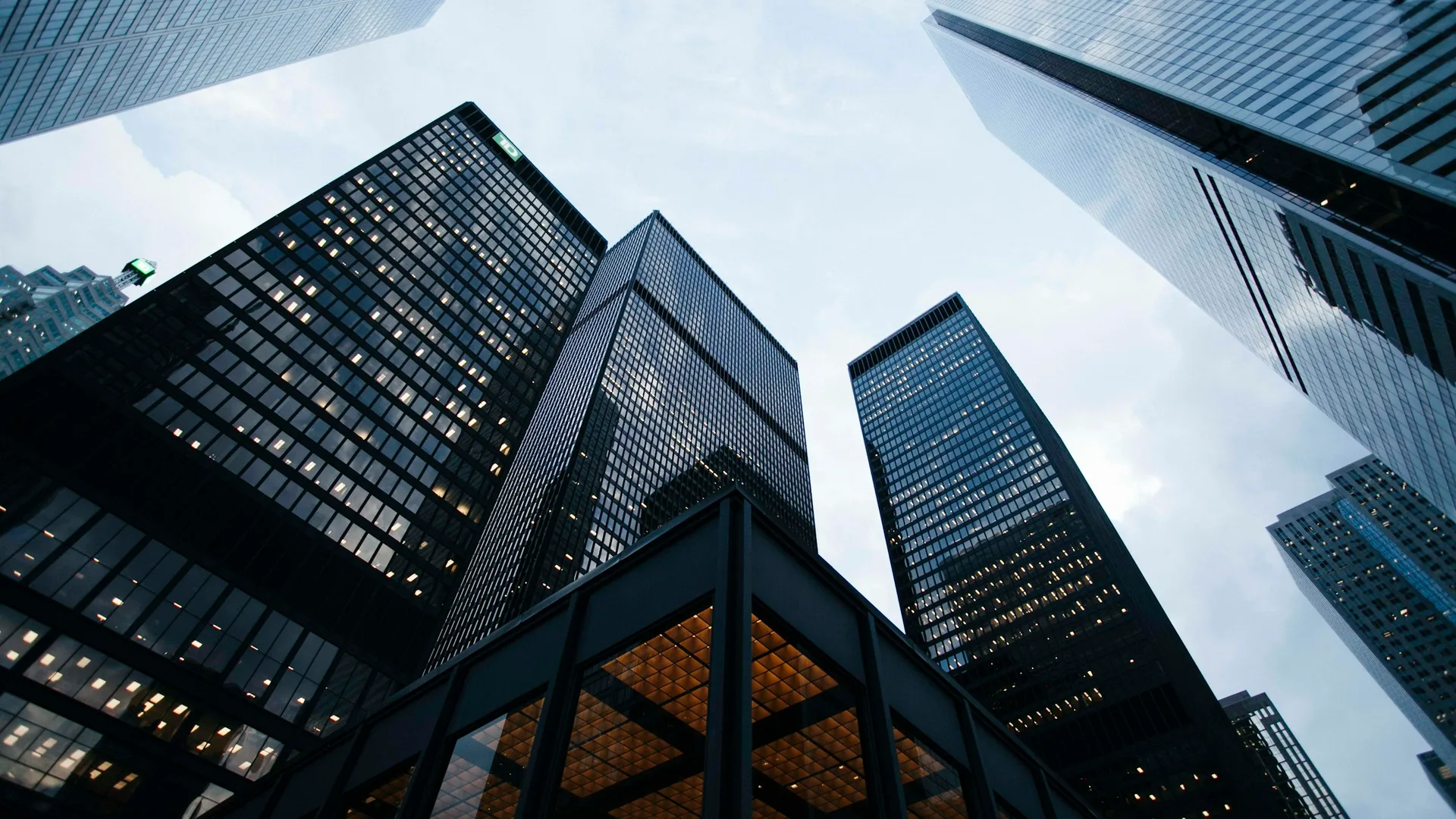 Modern business district architecture - SMS Consulting Global Gateway